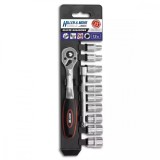 Cumpara ieftin Trusa chei tubulare CrV 12buc de la 4-13 prindere 1/4&amp;quot; Hillen &amp;amp; Mohr
