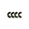 Set saboti frana HONDA CIVIC V Hatchback EG ABE C04001ABE