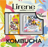 Lirene Set cadou KOMBUCHA cremă-gel și toner hidratant, 1 buc