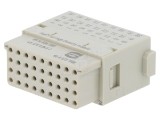 Conector HARTING HDC modul tată 36 pini 4A 32V crimpat Han-Modular&reg;