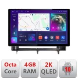 Navigatie Honda Civic 2022- Qled 2K Octa Core 4+64 LTE 4G DSP Wifi 5Ghz android auto carplay radio gps internet kit-civic2022+EDT-E413-2K+kit-10-9 Car