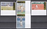 Centrafricana 1986 - Jocurile Olimpice - Seul, Tenisul disciplină olimpică, Serie NDT, Cota 25 EURO, MNH