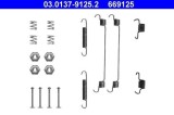 Set accesorii sabot de frana Alfa Romeo 145, 146, 33, 33 Sportwagon; Citroen Ax; Fiat Brava, Bravo I, Marea; Renault 19 I Chamade, 19 II, 19 II