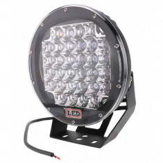 Proiector LED Auto Offroad 96W, 12V-24V, 7200 Lumeni, Rotund, Spot Beam 30 Grade