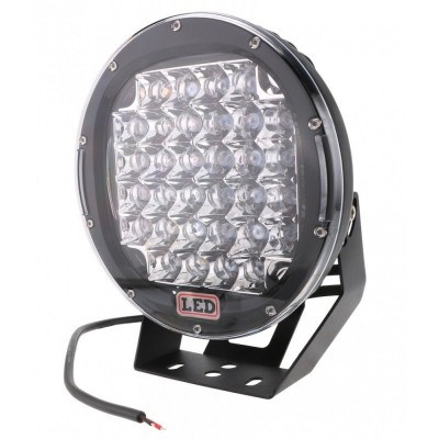 Proiector LED Auto Offroad 96W, 12V-24V, 7200 Lumeni, Rotund, Spot Beam 30 Grade foto