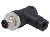 Mufă M12 5-Pin Tată Profibus IP67 60V 4A, TE Connectivity