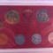 SET 8 MONEDE AUSTRIA - 1990 - DE LA 2 GROSCHEN LA 20 SCHILLING VORARLBERG - MARTINSTURM BREGENZ - MONEDE PROOF