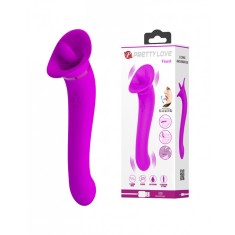 Stimulator Faust 12 Moduri Vibratii + 12 Moduri Licking, Silicon, Usb, Mov, 21.9 cm