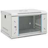 VidaXL Dulap de server montat pe perete, 6U, 19&quot; IP20, 53x40x30 cm