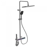 Cumpara ieftin Set de dus smart, iHunt MZ130GR, Display LED, afisaj digital, 4 moduri de curgere, ajustabil
