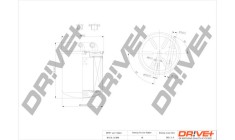Dr!ve+ DP1110.13.0056 filtru combustibil
