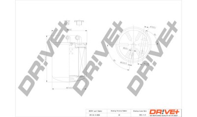 Dr!ve+ DP1110.13.0056 filtru combustibil foto