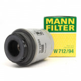 Filtru Ulei Mann Filter Audi A3 8P 2003-2013 W712/94, Mann-Filter