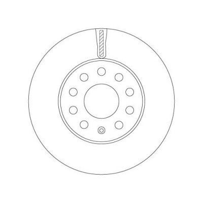 Set discuri frana fata TRW, Audi A3 (8V), 2012-, Seat Leon (5F), 2012-, Leon SC-, Leon ST, Skoda Octavia III (5E), 2012-, VW Golf Alltrack VII, Golf foto