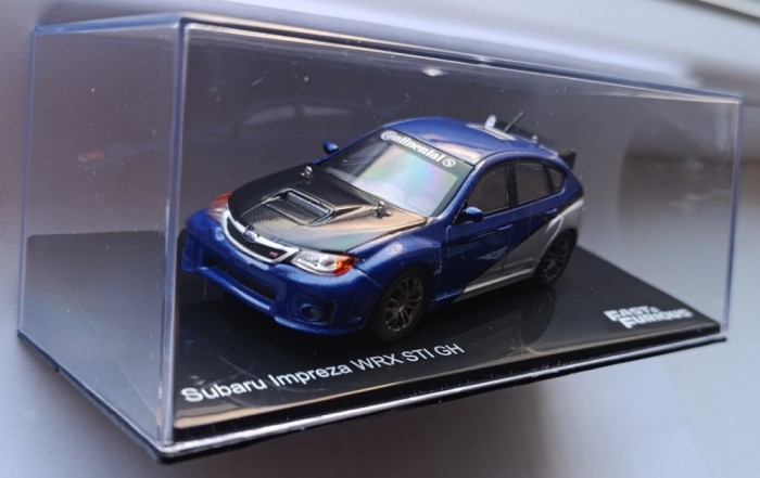 Macheta Subaru Impreza WRX STI GH 2012 Fast and Furious - IXO/Altaya 1/43
