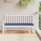 vidaXL Pernă de bancă de grădină bleumarin, 150x50x4 cm, textil Oxford