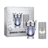 Rabanne Invictus - Set Cadou ( Apa de Toaleta 100 ml + Deodorant stick 75 ml ), Barbati