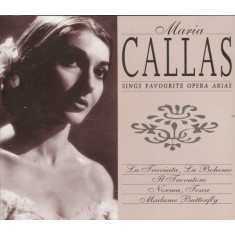 CD 2XCD Maria Callas &ndash; Maria Callas Sings Favourite Opera Arias (VG+)