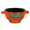 Bol Ceramic, Portocaliu, Capacitate 650ml, Diametru 14cm, &Icirc;nălțime 7cm, Utilizabil &Icirc;n Cuptorul Cu Microunde și Mașina De Spălat Vase, Oem