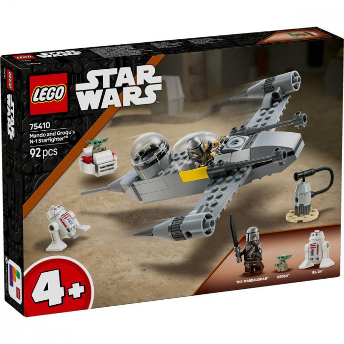 Lego star wars tm nava de lupta stelara n-1 a lui mando si grogu 75410