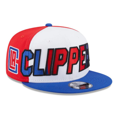 Sapca New Era 9fifty LA Clippers Back Half Albastru - Cod 1581556 foto