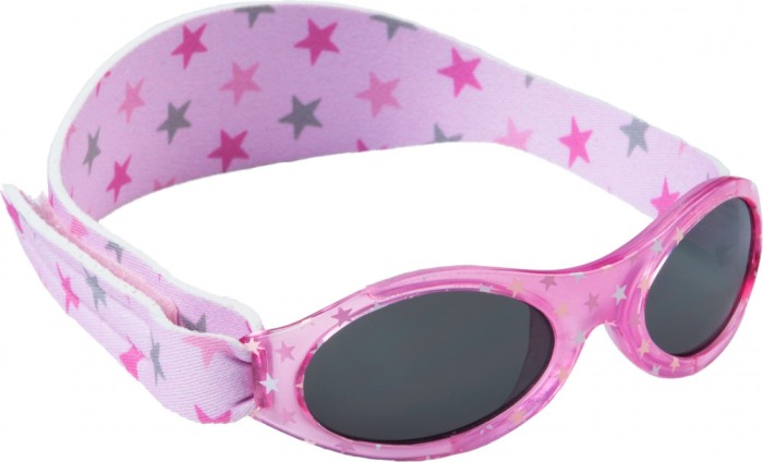 Ochelari cu protectie UV Dooky BabyBanz Pink Stars
