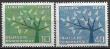 B2196 - Germania RF 1962 - Europa cept 2v.neuzat,perfecta stare, Nestampilat