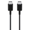 Cablu date tip C Samsung, 25W, 3A, 1m, negru, bulk, EP-DN980BBE