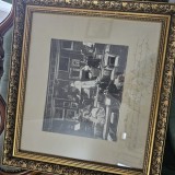 Fotografie mari dimensiuni (45&times;50 cm) , atelier F. Mandy , cu amplu text olograf al REGINEI ELISABETA