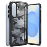 Husa pentru samsung galaxy s25 - ringke fusion x design - camo black