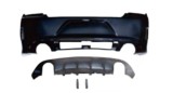 Set bara spate Dodge Charger, 06.2014-, de vopsit; Tip SRT; cu grile, cu spoiler; cu gauri duble evacuare; Tuning, Vland