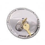 Buson rezervor camion din metal cromat cu cheie Kamar - &Oslash; 60mm Garage AutoRide