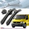 Set stergătoare Vito W638 (1996&ndash;2003) TeamCar&reg; Flat &ndash; Set față