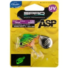 LINGURITA SPRO ASP SPINNER UV 10 GR FIRE ZEBRA foto