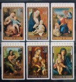 Burundi 1976 arta pictura religioasa serie 6v neștampilată