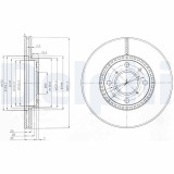 DELPHI BG4049C Disc frana