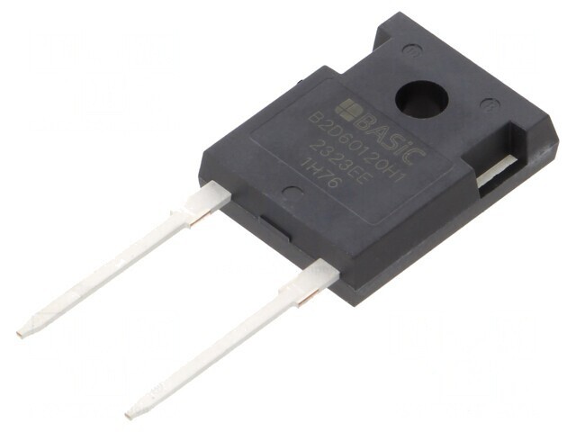 Diodă redresoare Schottky SiC 1,2kV 60A 361W TO247-2