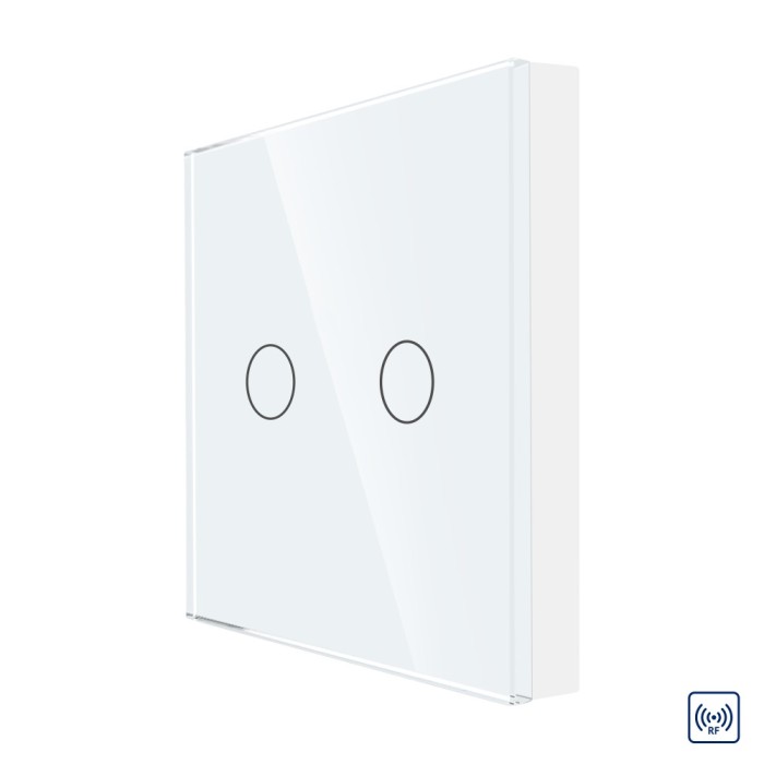 Telecomanda cu Touch Screen si 2 Canale RF433 LUXION SmartElectro IntelligentHouse