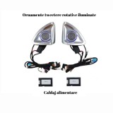 Lumini ambientale dedicate Mercedes-Benz S Class W223 2021-2024, RGB Acrilice 2 in 1 Statice cu efect RGB, Control din Aplicatie Bluetooth