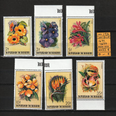 Timbre Africa, Burundi, 1986 | Flori decorative - Plante | MNH | aph