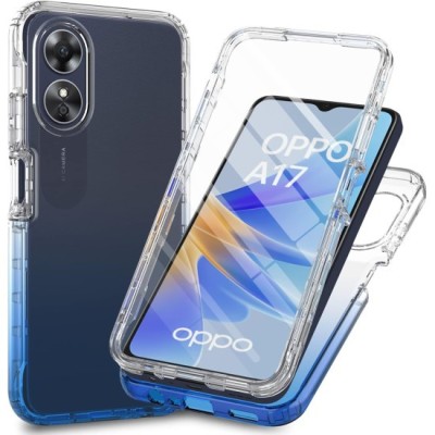 Husa 360 OPPO A17 - V2 Transparent fata si spate foto