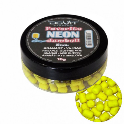 FAVORITE DUMBELL WAFTERS NEON 5MM &amp;ndash; ANANAS CU ACID BUTIRIC foto