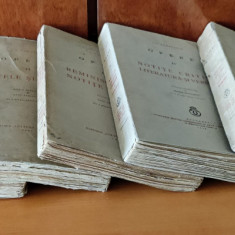 I. L. Caragiale - Opere 5 volume - Ediție îngrijită de Paul Zarifopol 1930-1938