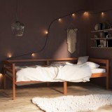 Cumpara ieftin Cadru de pat, maro miere, 90x200 cm, lemn masiv de pin