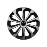 Set 4 Capace Roti 14 inchi (R14) Fame Gri-Negru, Compatibile Cu SsangYong, Autohelix MSA