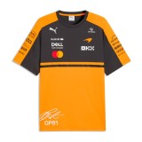 Mclaren Honda tricou de bărbați Oscar Piastri #81 official Teamline Replica F1 Team 2026 - M
