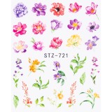 Tatuaj Unghii LUXORISE Flower Affair, STZ-721