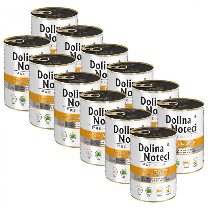 Dolina Noteci Premium Rich In Duck with Pumpkin 12 x 400 g