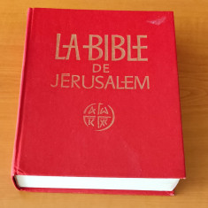 La Bible de Jerusalem: la Sainte Bible (Editions du Cerf, Paris, 1974)