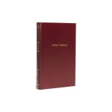 NKJV, Reference Bible, Personal Size Giant Print, Hardcover, Burgundy, Red Letter Edition, Comfort Print